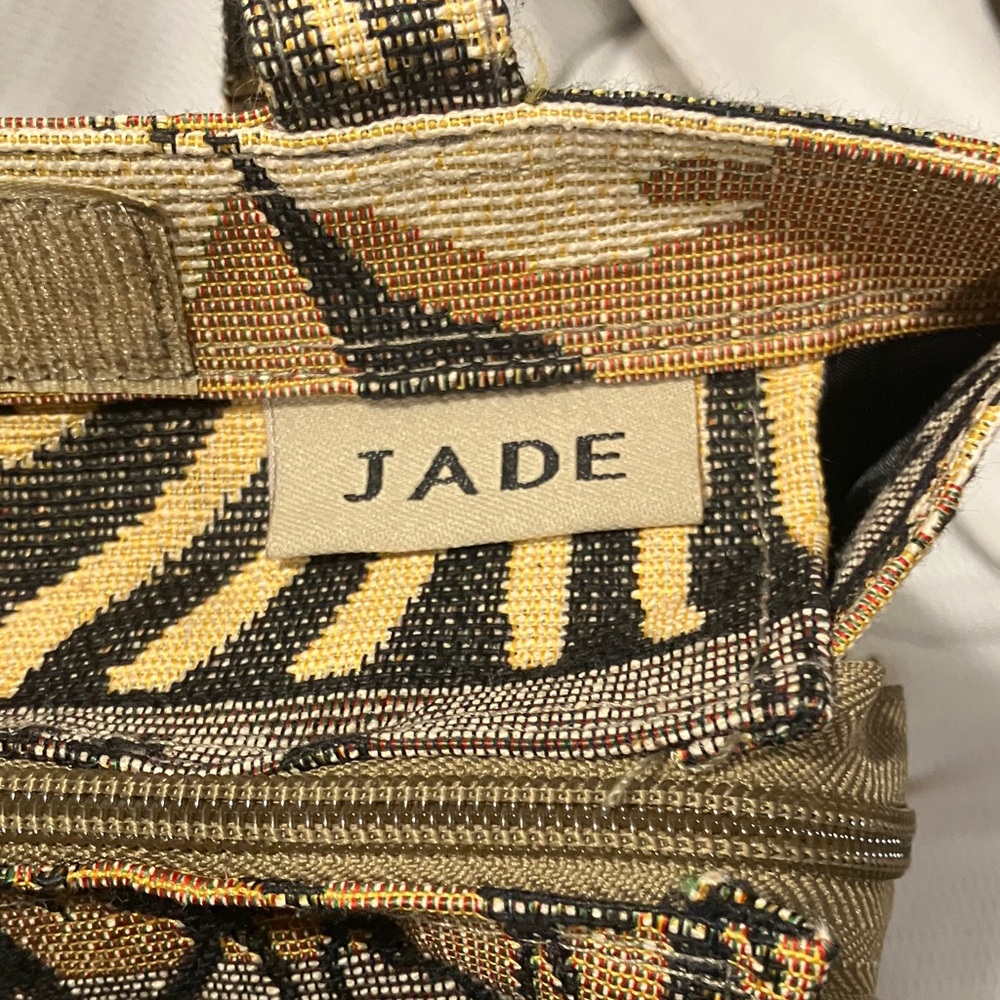Jade Safari Animal-Print Canvas Tote in Brown and Black - Picture 2 of 7